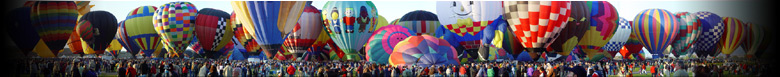 Hot Air Balloons at the 2005 Albuquerque International Balloon Fiesta, NM